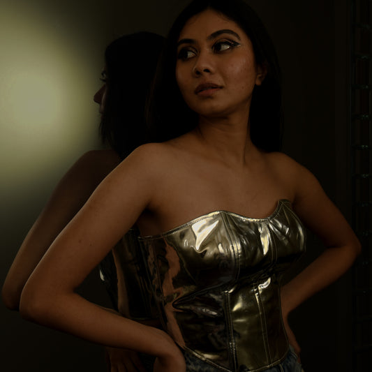 Metallic Corset