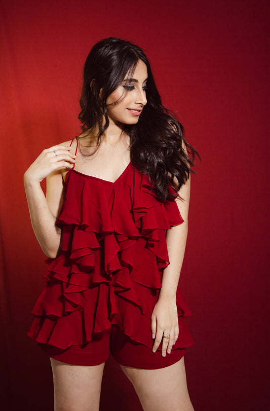 Ruffle Romper
