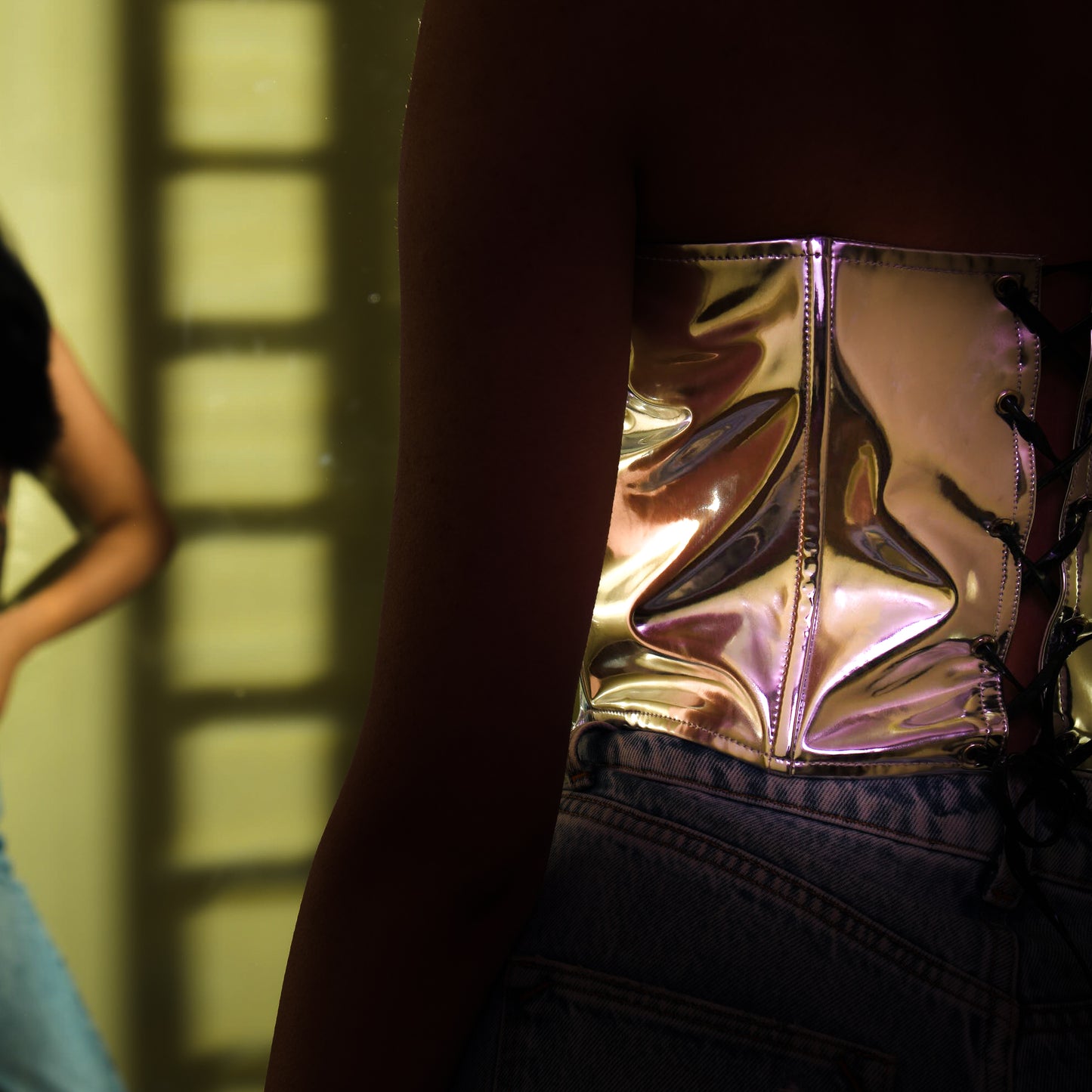 Metallic Corset